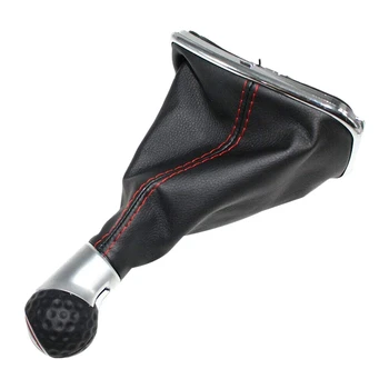 

5 Speed Car Gear Shift Knob Lever Shifter Gaitor Boot for Volkswagen Golf 4 IV MK4 GTI R32 Bora Jetta 1999-2004