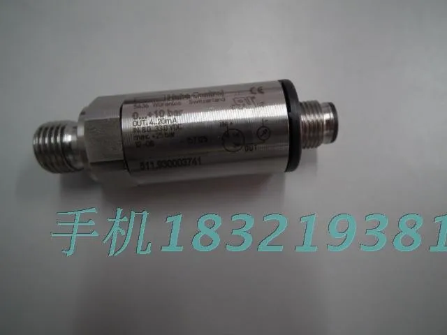 Swiss Huba 511 10-600 bar pressure sensor transmitter 511.94300 3742 Fuba 4-20mA