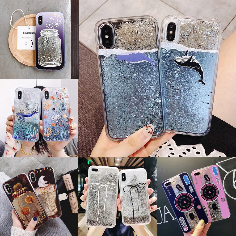 Непроницаемый для воды и жидкости чехол Vivo Y15/Y17/V15/V15 Pro/S1 Pro/Y3 Dolphin cat Whale камера