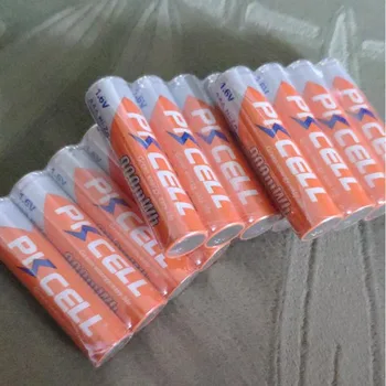 

10pcs 1.6V AAA 900mwh Rechargeable Battery in NIZN materials High Real Capacity