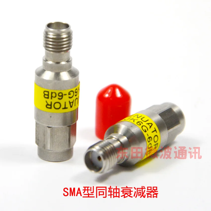 SMA нержавеющая сталь 6G5W RF коаксиальный аттенюатор 3dB6dB15dB30dB сетевое оборудование