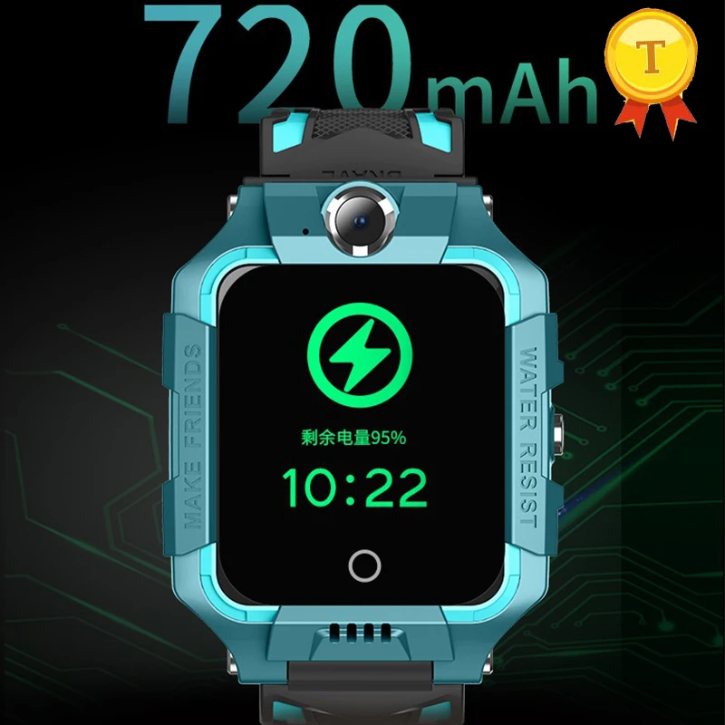 Ip67 водонепроницаемые Смарт-часы 4G с камерой дистанционного мониторинга, gps, Wi-Fi, для детей, студентов, умные часы, SOS, видео-трекер, Часы
