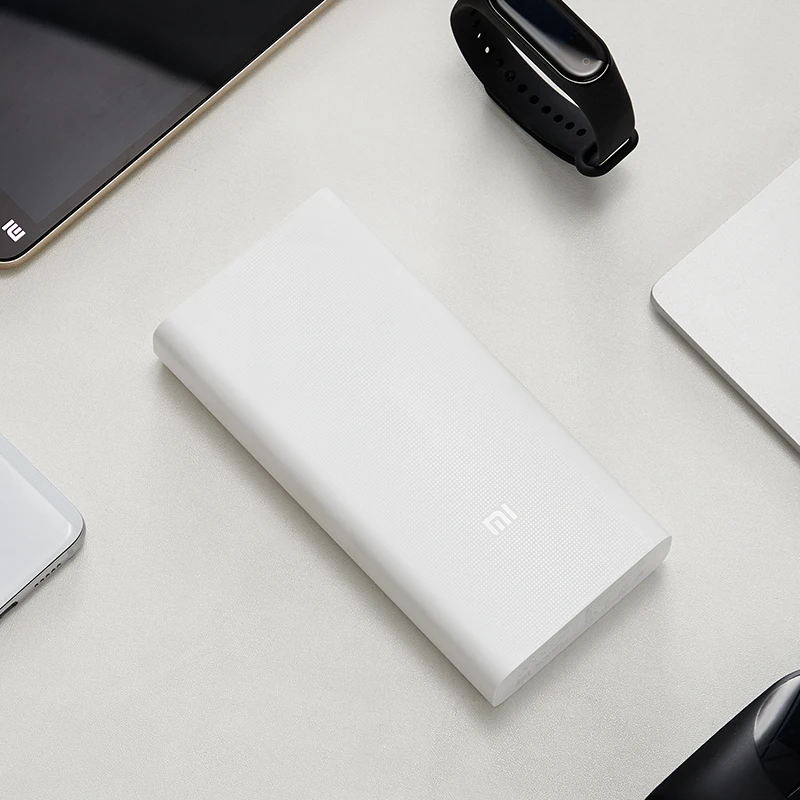 Xiaomi Оригинал павер банк 20000 мАч портативное зарядное устройство для iPhone Внешняя