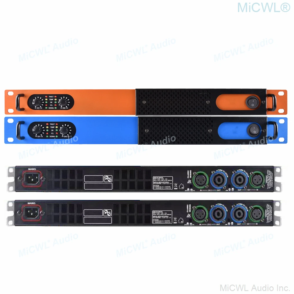 

Professional Digital Power Amplifier 4 Channel 5200W Audio Sound Power Preamps AMP 2 Channel 2600W With Bridging Function