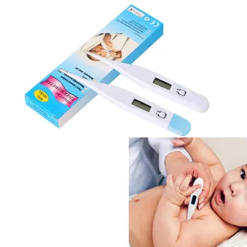 

Home LCD Digital Medical BabyThermometer Mouth Underarm Temperature 19QF