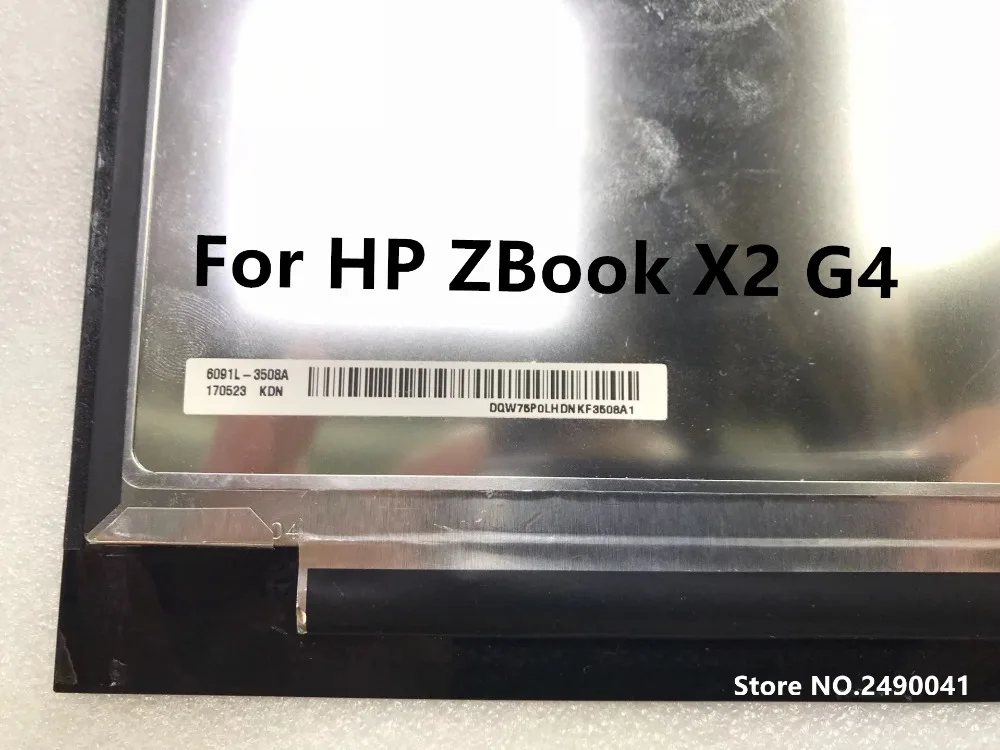 1" ЖК-дисплей с сенсорным экраном для hp ZBook X2 G4 3840*2160 4K UHD