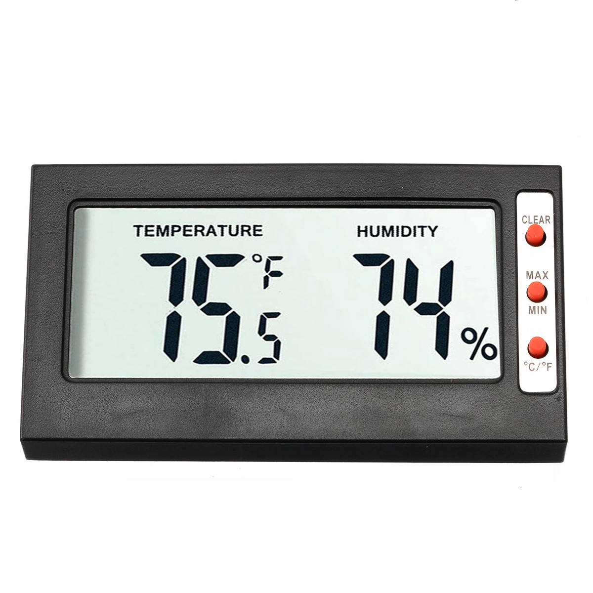 New Digital LCD Temperature Humidity Meter Indoor Thermometer Hygrometer Gauge Meter Durable Home Temperature Humidity Monitor