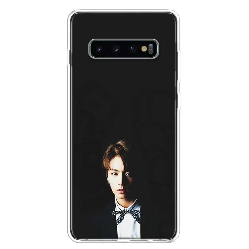 Jungkook Kpop Cover Phone Case For Samsung Galaxy A10 A20E A30 A40 A50 A70 A50S A80 M30S A6 A7 A8 A9 Plus+ Coque