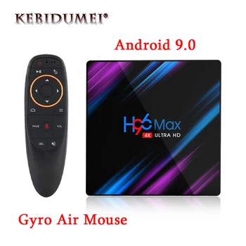 

H96 Max Smart Android 9.0 TV Box LED Display RK3318 Quad Core 4K 4GB+32GB/64GB 2.4G/5G WiFi H.265 VP9 BT4.0 HD UHD Media Player