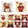 45*45 Christmas Cushion Cover Christmas Decorations for Home Throw Pillows Sofa Home Decor Christmas Pillowcase Pillow Cover ► Photo 2/6