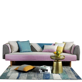 

New Soft Sofa Cover Antislip Sofa Towel Modern Sofa Cover No Pilling Couch Corner Towel Mats Furniture Protector Slipcover 1pcs