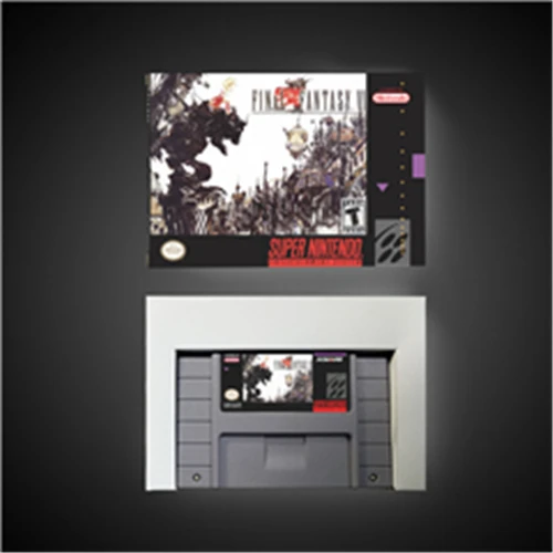 Final Game Fantasy VI 6-RPG игровая карта аккумуляторная батарея Версия США Розничная коробка