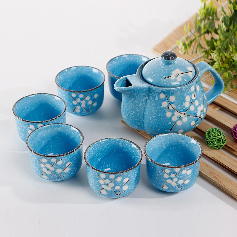 

Chinese Style Tableware Suit Snow Gift Tea Set Daily Expenses Tea Set Advertisement Gift