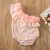 Ma&Baby 0-24 М Лето Малыш Новорожденный Младенец Девочка Купальник Оборками Цветок Купальники Одно Плечо Пляжная Одежда Купальный костюм