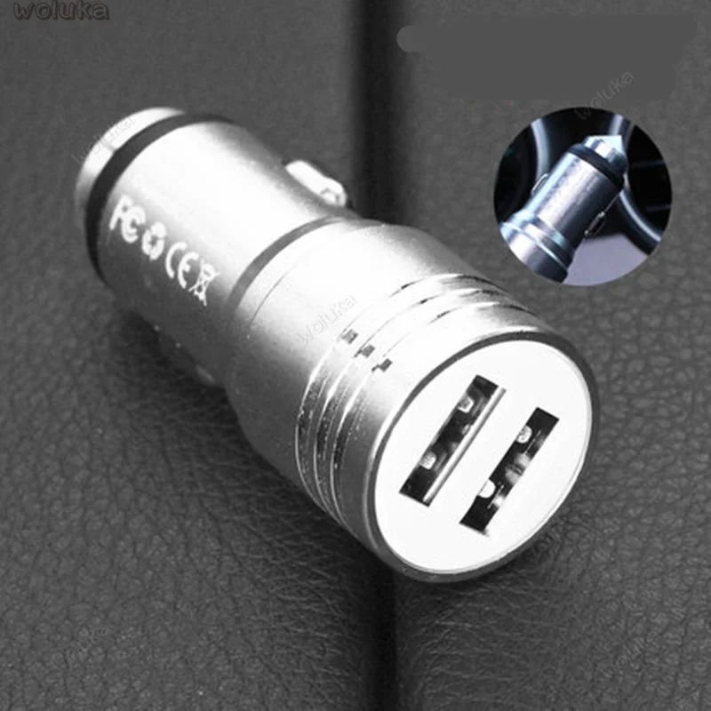 Подставка для мобильного телефона в автомобиль с двойным интерфейсом USB быстрое зарядное устройство кабель для передачи данных с одной в течение трех мульти-функциональный адаптер CD50 Q04