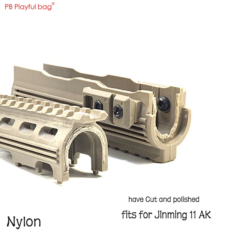 Игрушка настоящий Охотник игра jinming 11 AK akah 74 CPAK105 endo AK47 водные пули для ружья модифицированный нейлоновый Тактический рыбий кости загар OD28