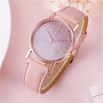 

Luxury Women Watches Romantic Starry Sky Round Glass Quartz Analog Watches Female Temperament Elegant Wrist Watch Montre Femme