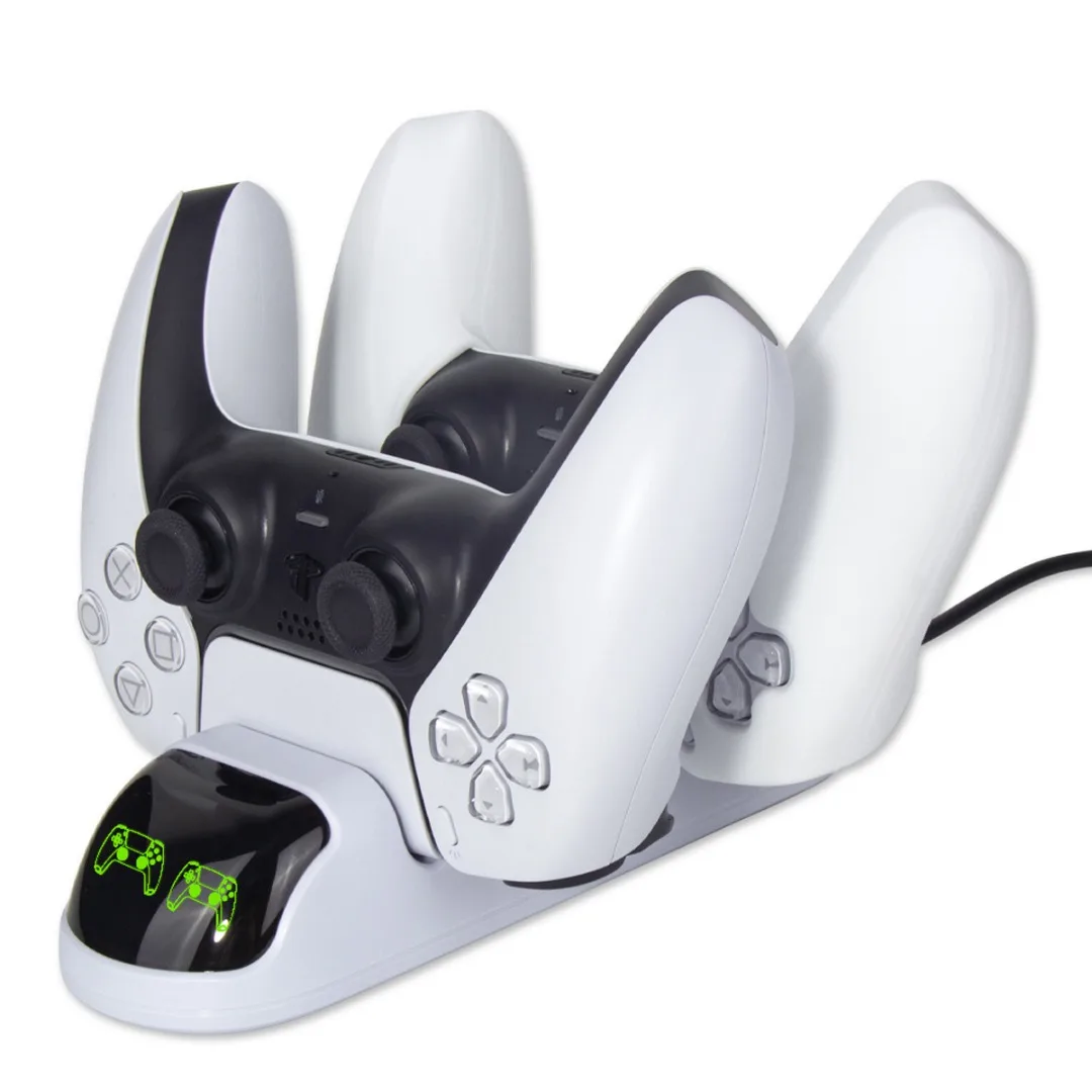 

Dock Station Stand Charger Suitable for PlayStation PS5 Controller Charger Dock Dual USB Type C Fast Charging LED Indicator
