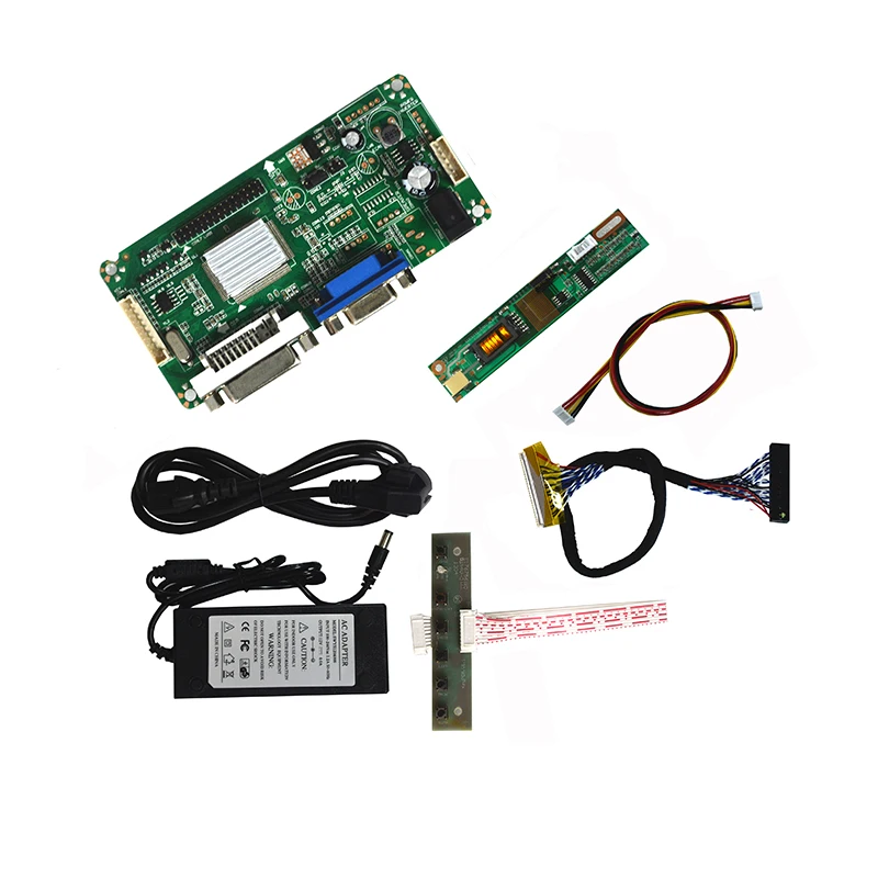 HDMI+DVI+VGA LCD Lvds Controller Driver Board Inverter Kit for Panel CLAA215FA01 