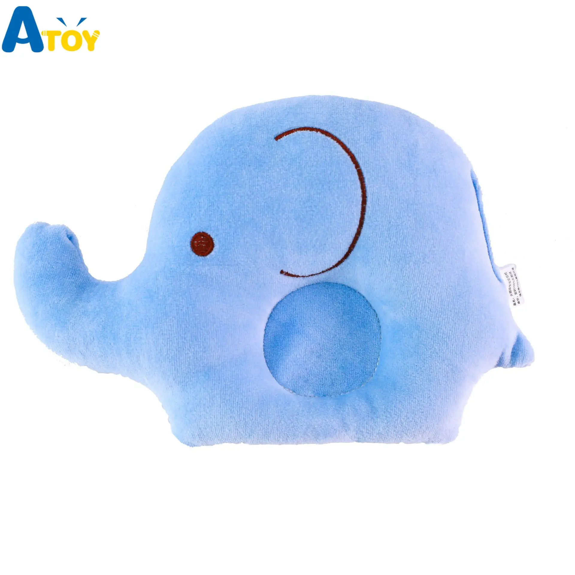 

Infant Pillow Baby Shaping Pillow Neonatal Stereotyped Pillow Cartoon Elephant Creative Anti-deviation Memory Pillow for Baby