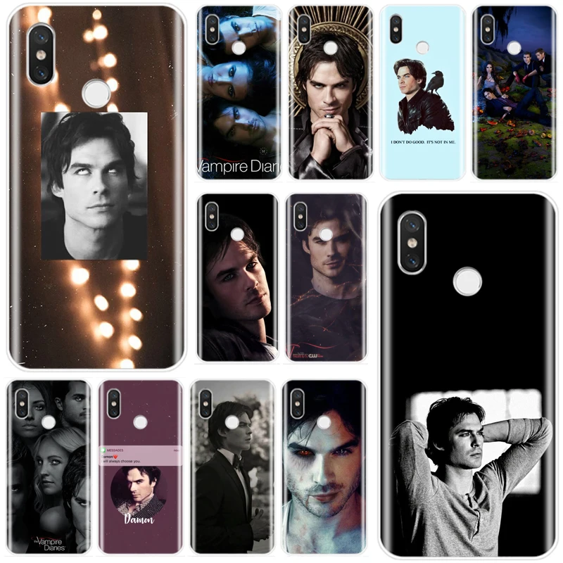 The Vampire Diaries Stefan Damon Salvatore Cover TPU Phone Case For xiaomi 4 4S 5 5S PLUS 5C 6 6X 8 8SE 8lite 9 9SE MAX 2 3 | Мобильные
