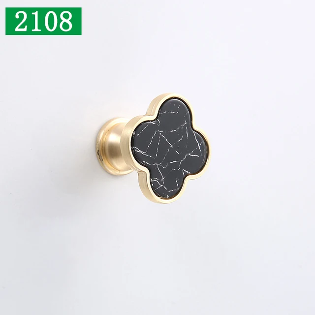 28 Colors European Style Cabinet Knobs and Handles Fashion Hanging Hooks Wall Decor Furniture Dressing Drawer Knob Kitchen Pull 2108-Knob