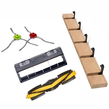 

Hot Robot Vacuum Cleaner Side Brushes Main Brush Cover Kit with 2X Nordic Fashion Home Decoration Folding 5 Hook