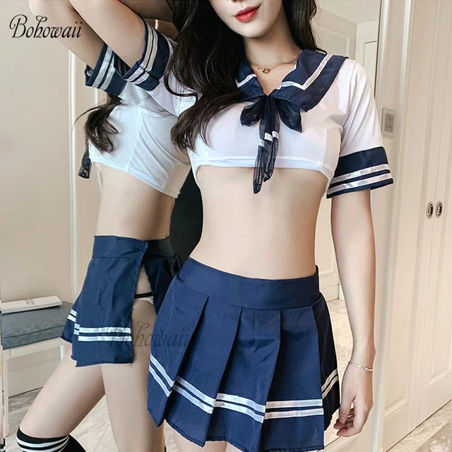 640px x 640px - Bohowaii School Girl Costume Sexy Skirt Cosplay Schoolgirl Uniform Set  Campus Dream Pure Lover Erotic Cosplay For Sex Roleplay - Exotic Costumes -  AliExpress
