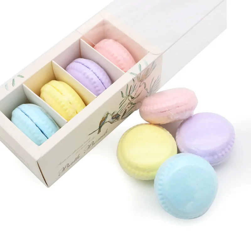 

Cute Essential Oil Bath Bubble Bath Salt Ball Moisturizing Body Cleaner Handmade Bath Salt Bombs 6pcs / set
