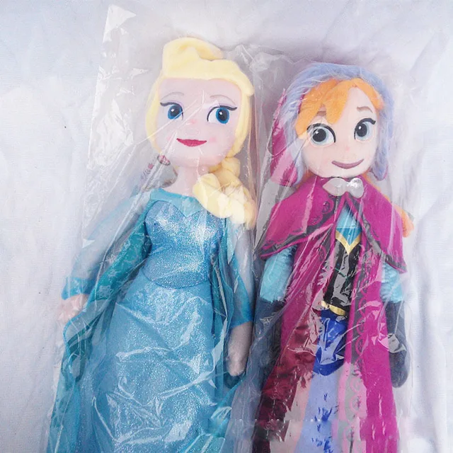 Boneca Frozen Pelúcia Pano Anna 50 Cm, Pelúcia Disney Usado 90521913