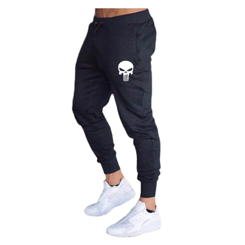 Black Joggers Pants Men Running Sweatpants Quick dry Trackpants Gym Fitness Sport Trousers Male autumn Thin Training Bottoms