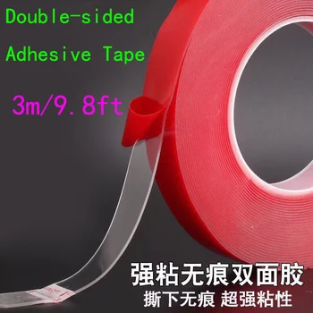 

Double-sided Length 3M Width 6/8/10/12/15/20MM Strong Clear Transparent Acrylic Foam Adhesive Tapedouble Sided Adhesive Tape