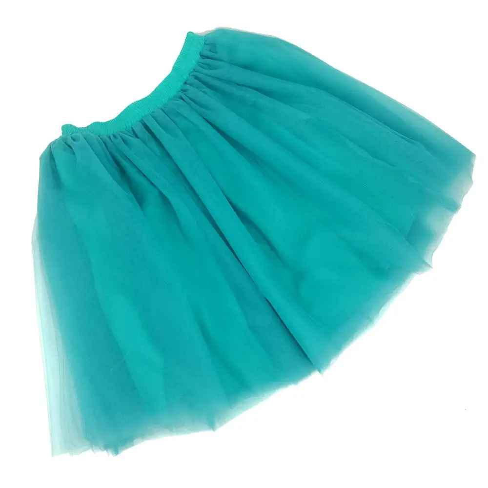 Женская фатиновая юбка, Женская кружевная потайная юбка до колен, юбка-пачка из тюля для девочек, s, на заказ, плюс размер, 5XL - Цвет: 19