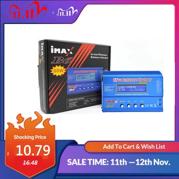 

iMAX B6 80W RC Battery Charger Lipo NiMh Li-ion Ni-Cd RC Battery Balance Digital Charger Discharger for RC Helicopter Aircraft