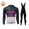 Go Rigo Go 2020 Long Sleeve Thermal Fleece Cycling Clothing Men Cycling Set Bib Gel Pants Bike Mtb Clothing Ropa Ciclismo Hombre