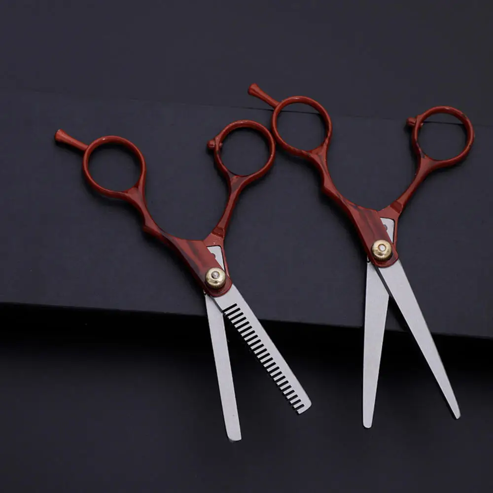 

Brainbow Cutting Thinning Styling Tool Hair Scissors 6 inch Stainless Steel Salon Hairdressing Shears Tools Hot Sale