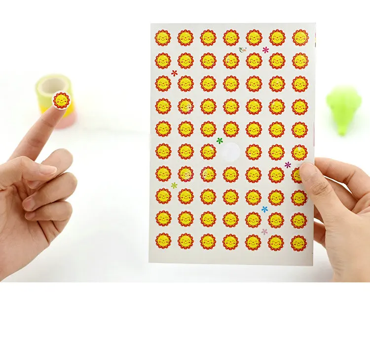 Cartoon Reward Sticker Kindergarten Primary Class Reward School Homework Sticker Student Sticker Teacher Reward