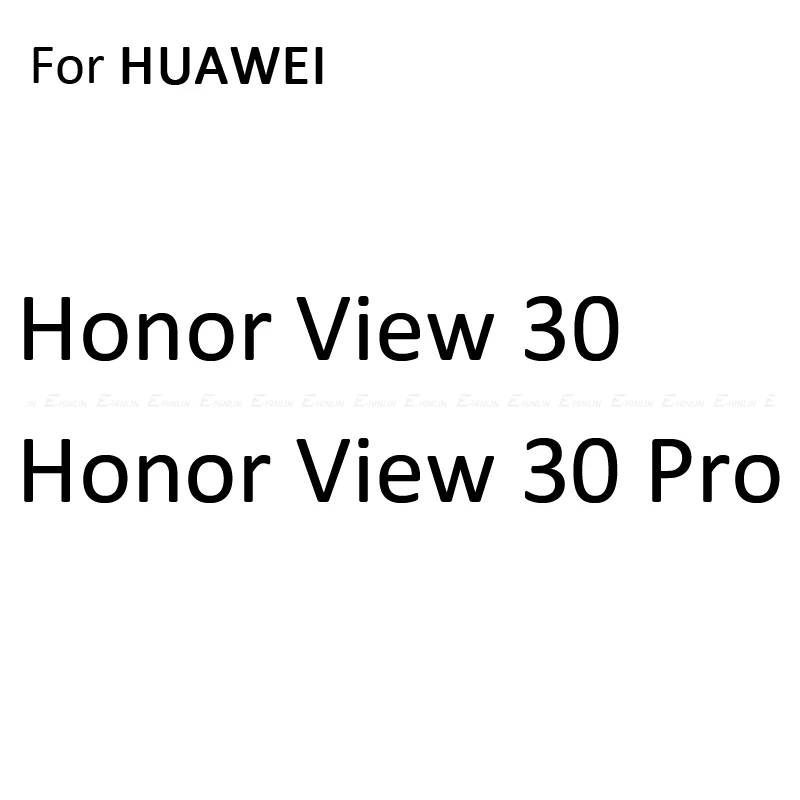 3D углеродное волокно задняя крышка Защитная пленка для экрана для HuaWei Honor Note 10i 20i 20S View 30 20 10 Pro Lite V9 Play не стекло - Цвет: For Honor View 30