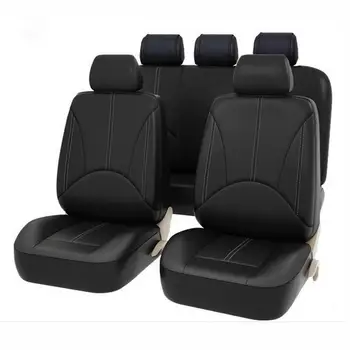 

Universal Car seat Cover Pu Leather Automobile Seat Covers 2 Types Four Seasons Car Seat Protector