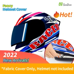Accessoires pour casque de personnalité, couverture Stricker pour moto en plein air, ATV, Go kart, parachutisme, course de sécurité, casque intégral 