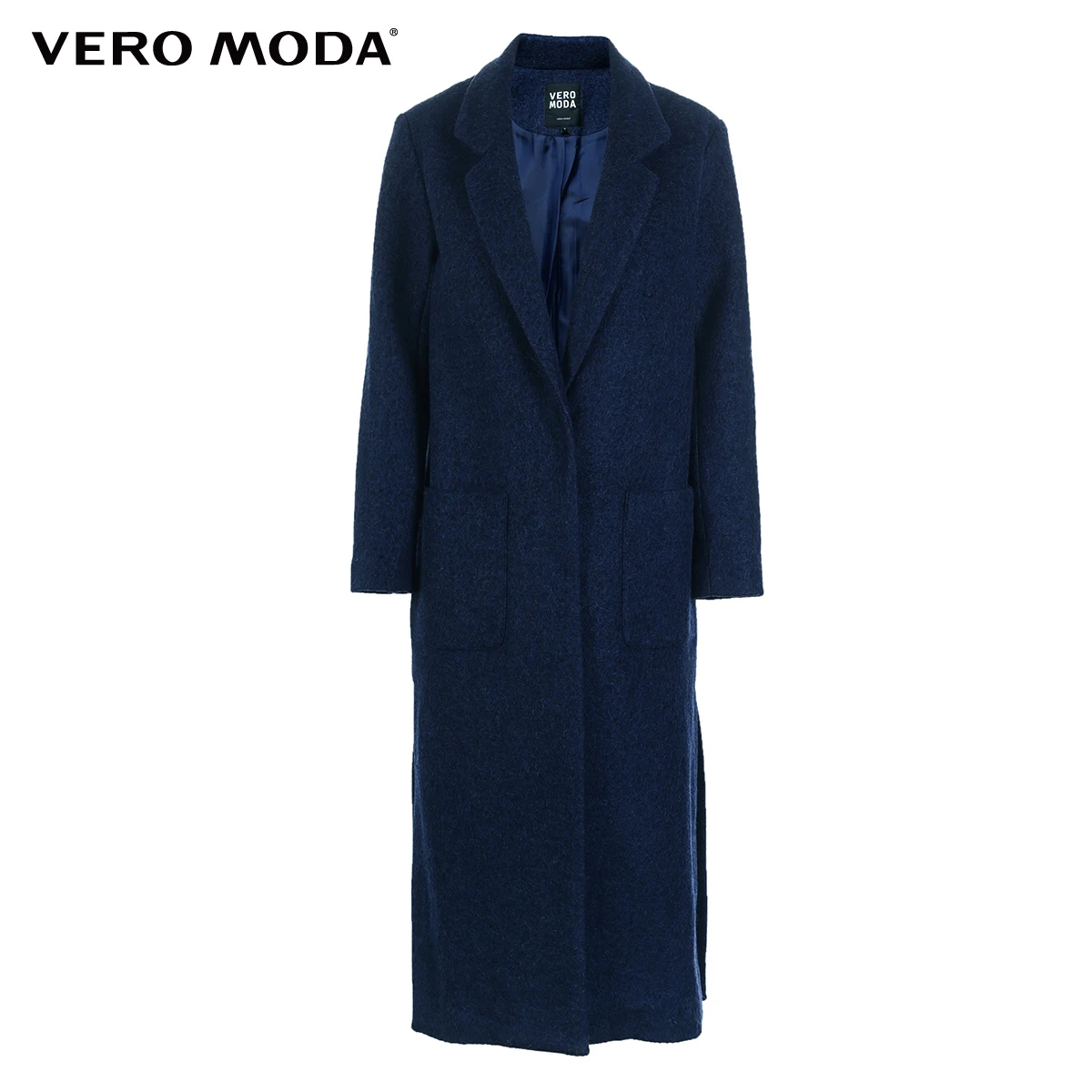 Vero Moda женское новое шерстяное пальто с боковыми карманами | 318327559