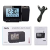FJ3531 Projection Alarm Clock Digital Date Snooze Function LED Projector Desk Table Thermometer Hygrometer Clock Time Backlight 5