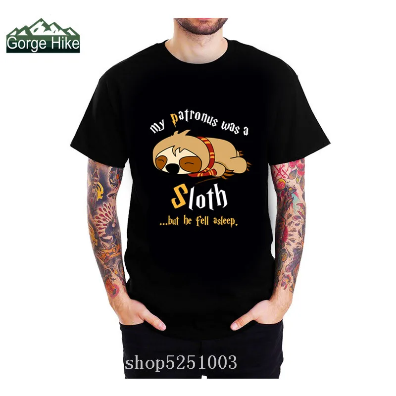 1Tee Kids Girls Slow Down Sloth T-Shirt