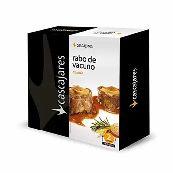 

CASCAJARES - Rabo de Buey, listo para terminar en horno o microondas y acompañar de una guarnición. Sin gluten