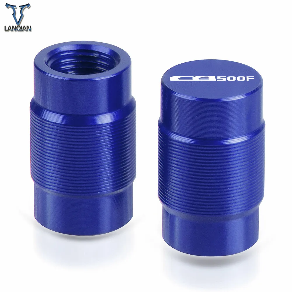 Universal Motorcycles Accessories Aliminum Vehicle Wheel Tire Valve Stem Caps Covers motorbike or Bicycle For Honda CB 500 F