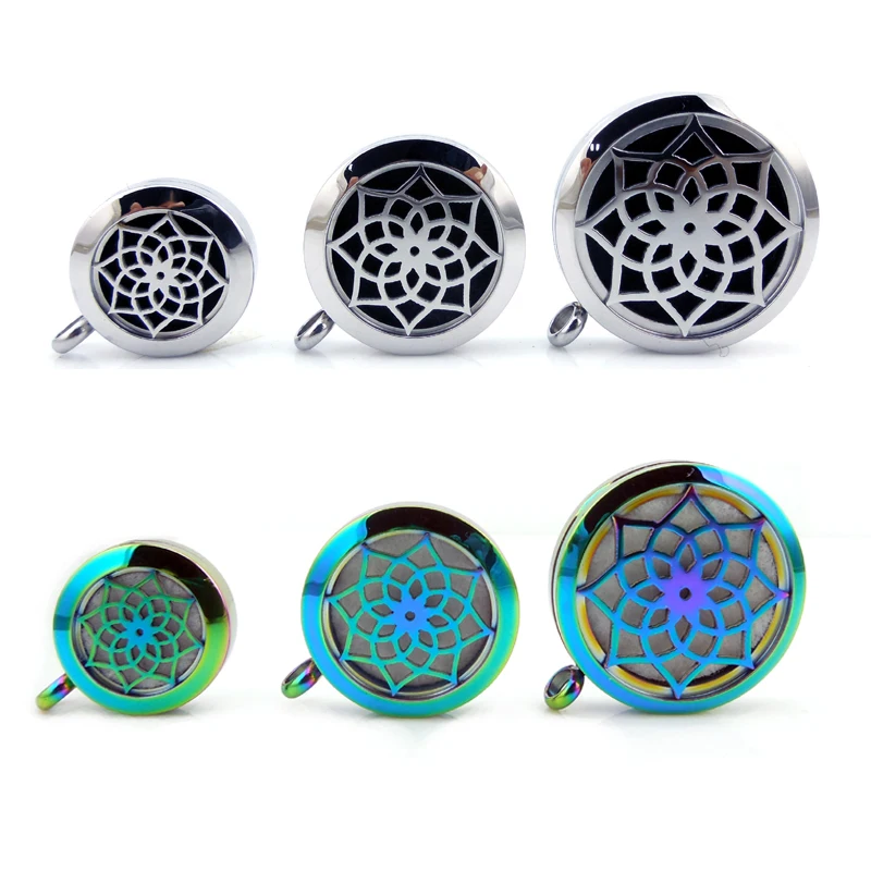 C005 Essential Oil Diffuser Locket Pendant Necklace