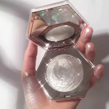 

2020 New 3 Colors Highlighter Facial Palette Makeup Glow Face Contour Shimmer Powder Illuminator Highlight Cosmetics