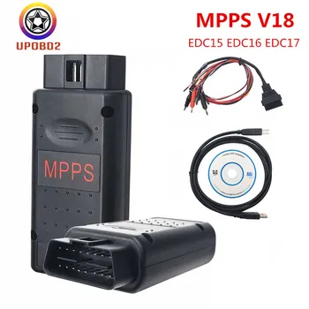 

2019 MPPS V18.12.3.8 Diagnostic Cable TRICORE + MULTIBOOT Cable MPPS 18 ECU Chip Tuning Scanner for EDC15/16/17 Multi-Language