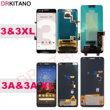 Экран Google Pixel 3 3A ЖК-дисплей сенсорный дигитайзер экран для Google Pixel 3A XL ЖК-экран Pixel3 Замена