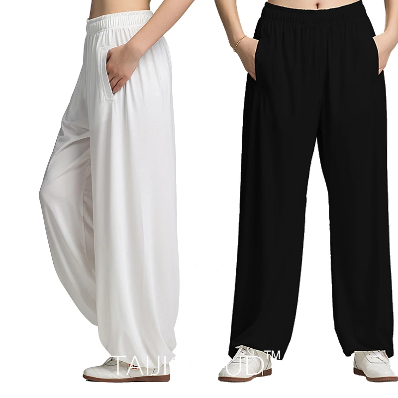 Chinese Kung Fu Tai Chi Pants for Men and Women, Loose Bloomers, Martial Arts Clothing, Wing Chun Clothing, Summer Practice Pant